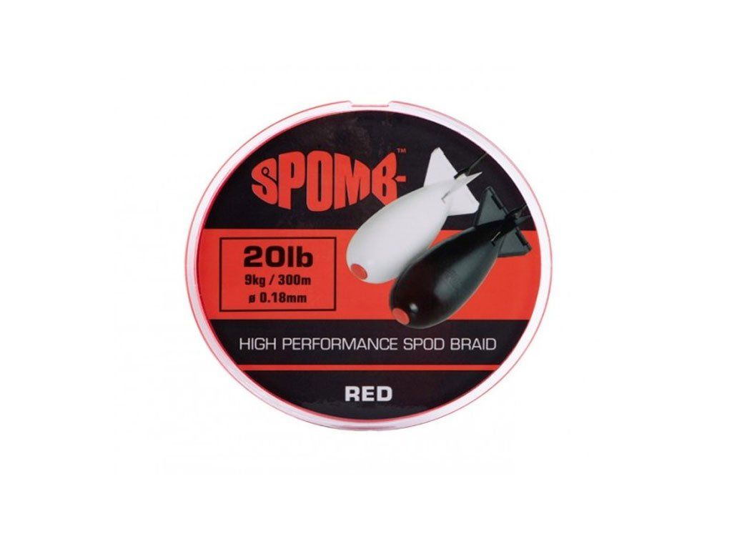 Fox Spomb Braid 300m 9kg 20lb RED 0.18mm