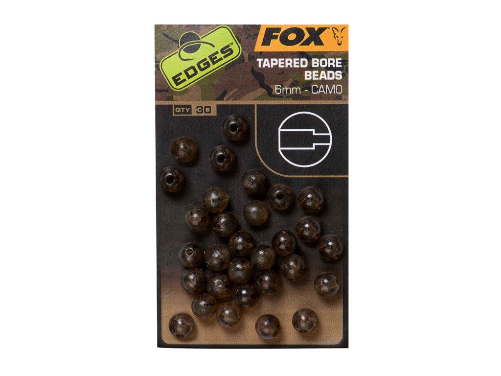 FOX Edges Camo Tapered Bore Bead 6mmX30