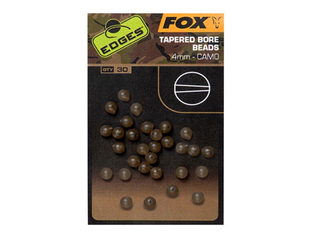 FOX Edges Camo Tapered Bore Bead 4mm
