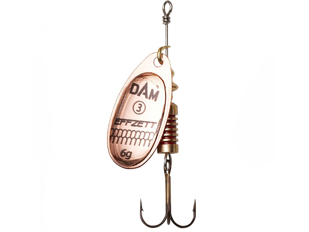 DAM Effzett Standard Spinner #4, 10g Coppper