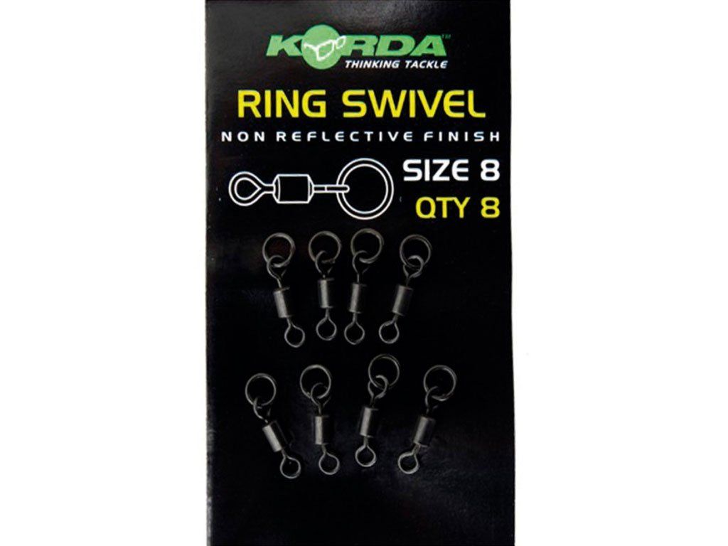 Korda Ring Swivels Size 8