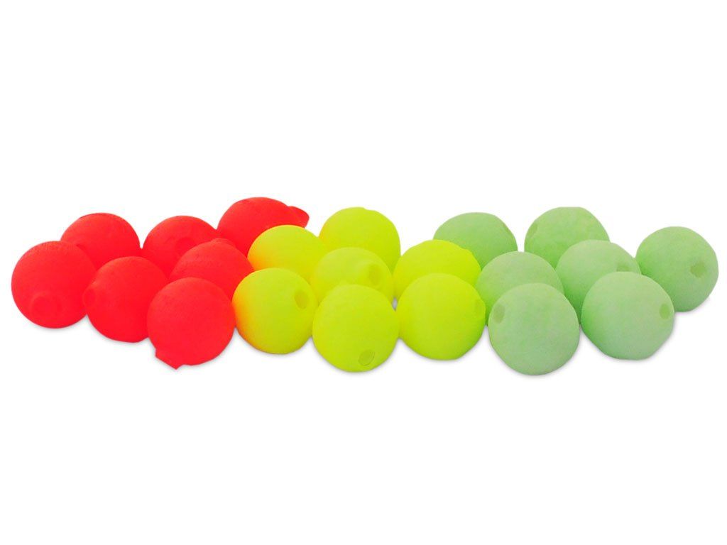 Tubertini Surfcasting Floater Beads Fluorescent Glow5mm