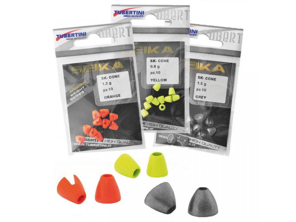 Seika by Tubertini SK Cone 1.5g 10pcs Grey