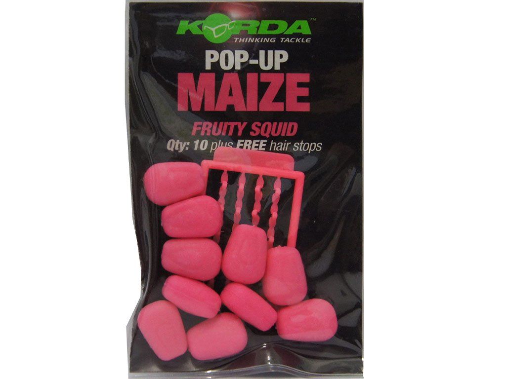 Korda Pop Up Maize Citrus Fruity Squid Pink + Hair Stop