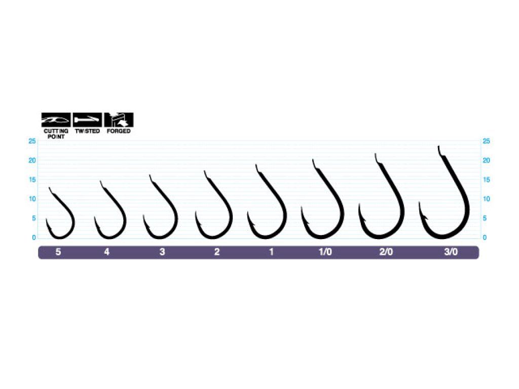 Owner Cut-Super-Chinu 50231, bijela, 3/0