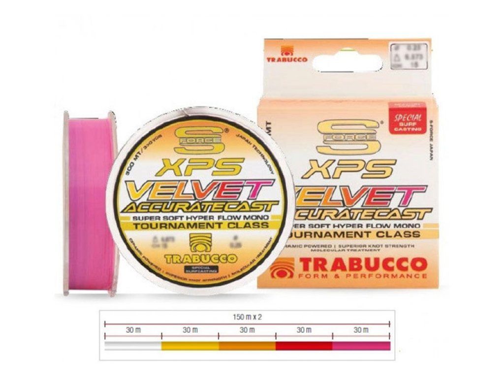 Trabucco XPS Velvet Accurate Cast 300m 0.35mm 28lb