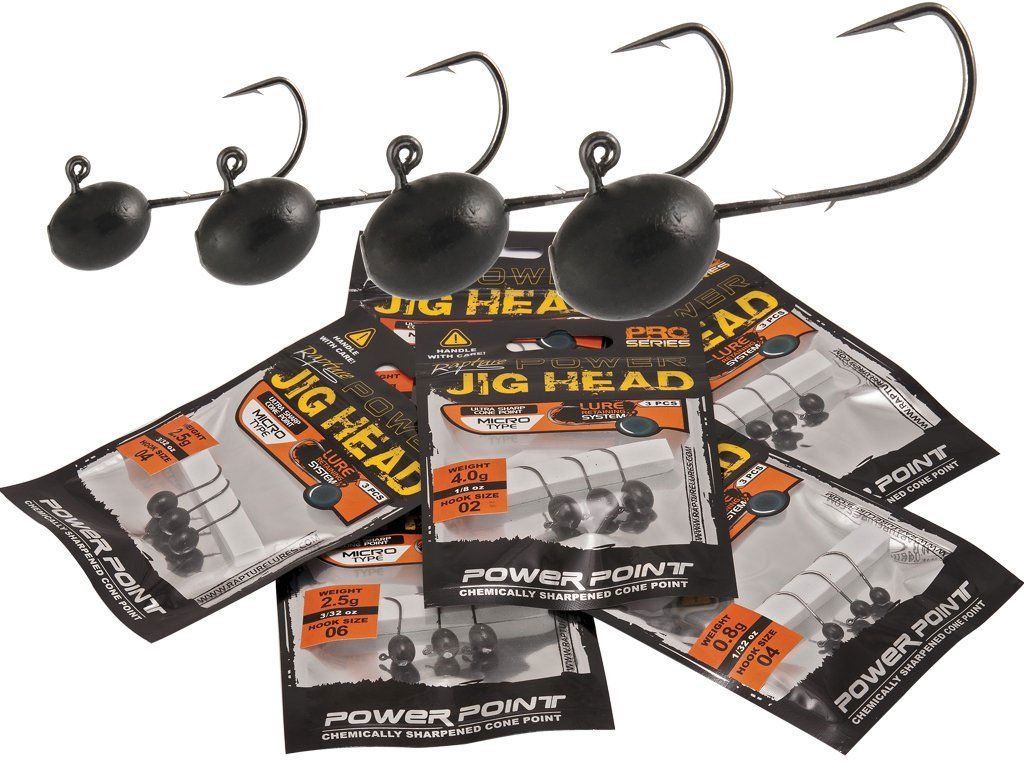 Rapture Power Micro Jigheads #6, 1.5g