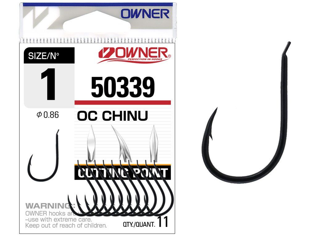 Owner Cut-Chin 50339, Crna, 7
