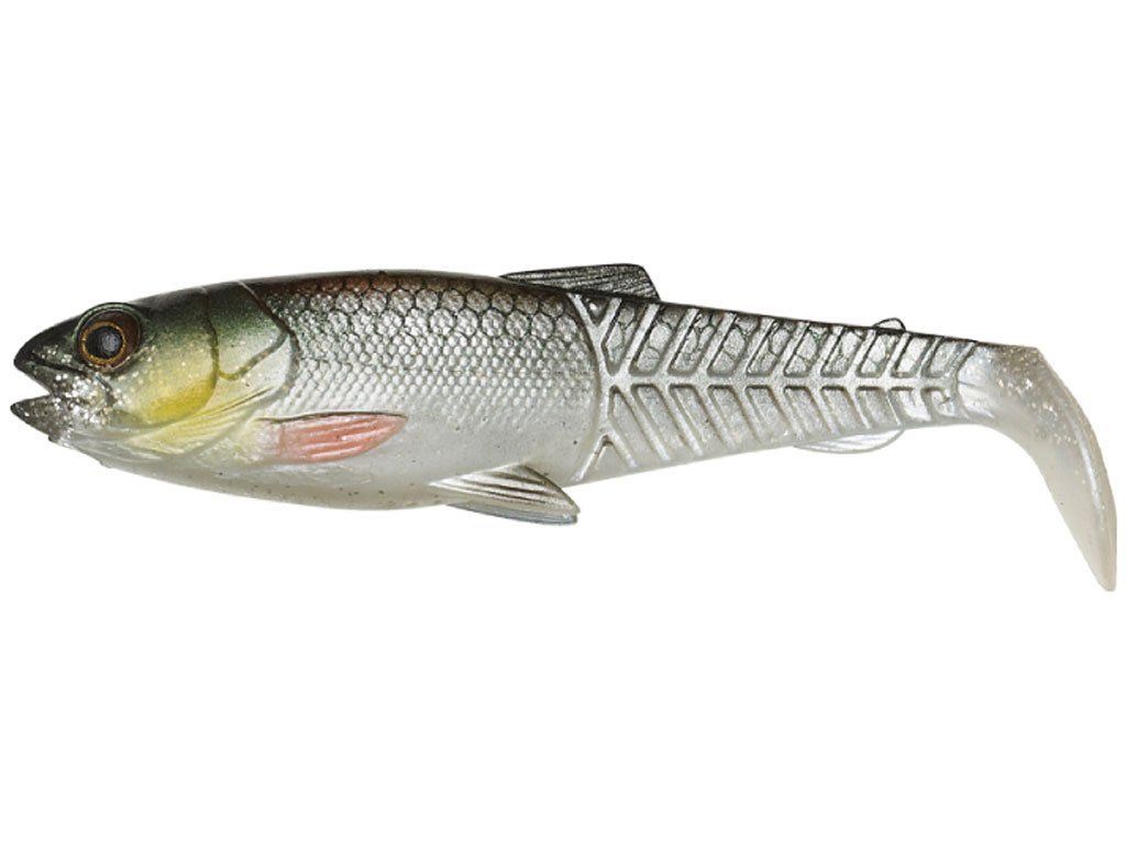 Savage Gear Craft Cannibal Paddletail 12.5cm, 20g Green Silver