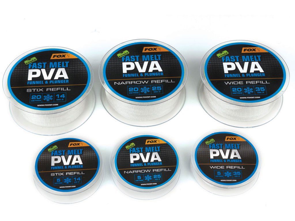 Fox Edges PVA Refill Fast Melt 5m 25mm Narrow