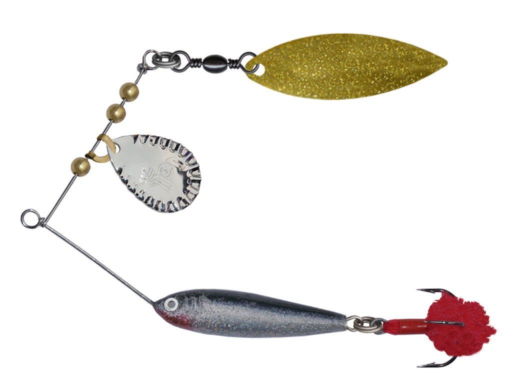 Lav MD Metal Fish Butterfly Golden Shild 2