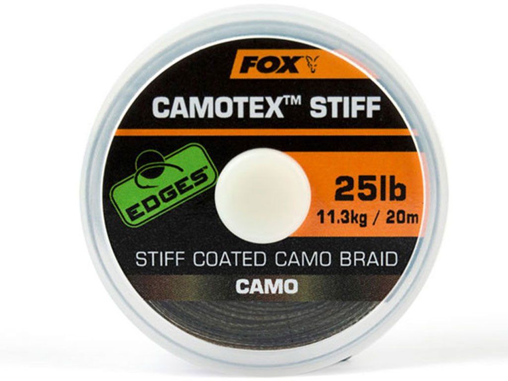 Fox Edges Camotex Stiff Camo 20m, 25lb