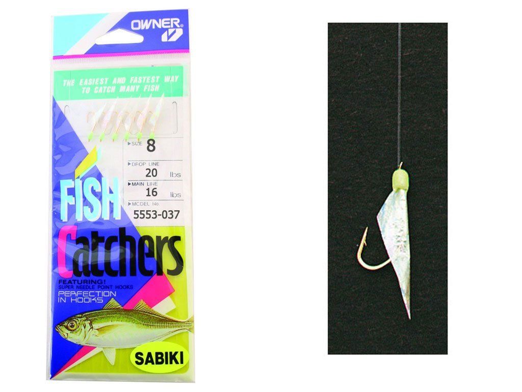 Owner 5553 Sabiki Gold Rainbow Skin 10