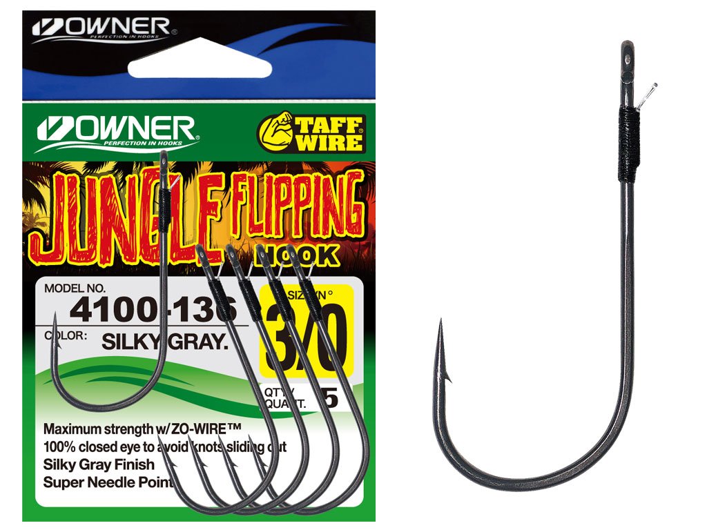 Owner 4100 Jungle Flipping Hook 3/0
