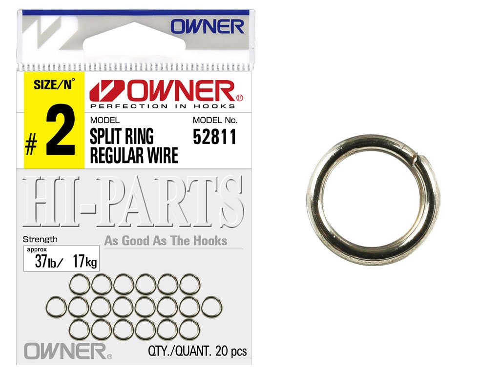 Owner Split Ring Regular Wire, 2