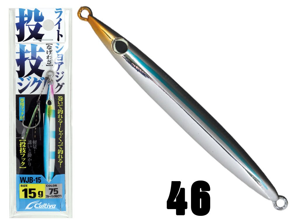 Owner Shore Jig WJB-40g, Color 46