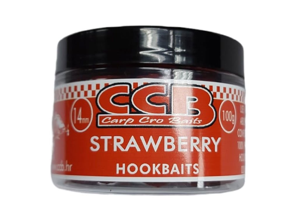 CCB Hookbaits Strawberry 14mm, 100g