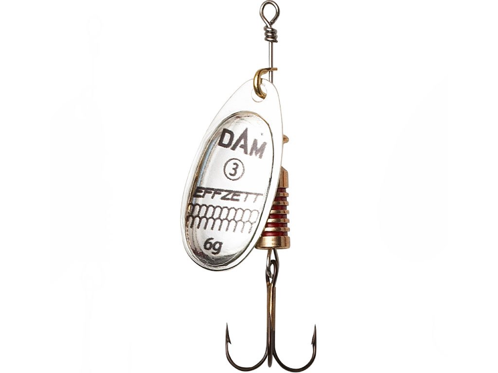 DAM Effzett Standard Spinner #4, 10g Silver