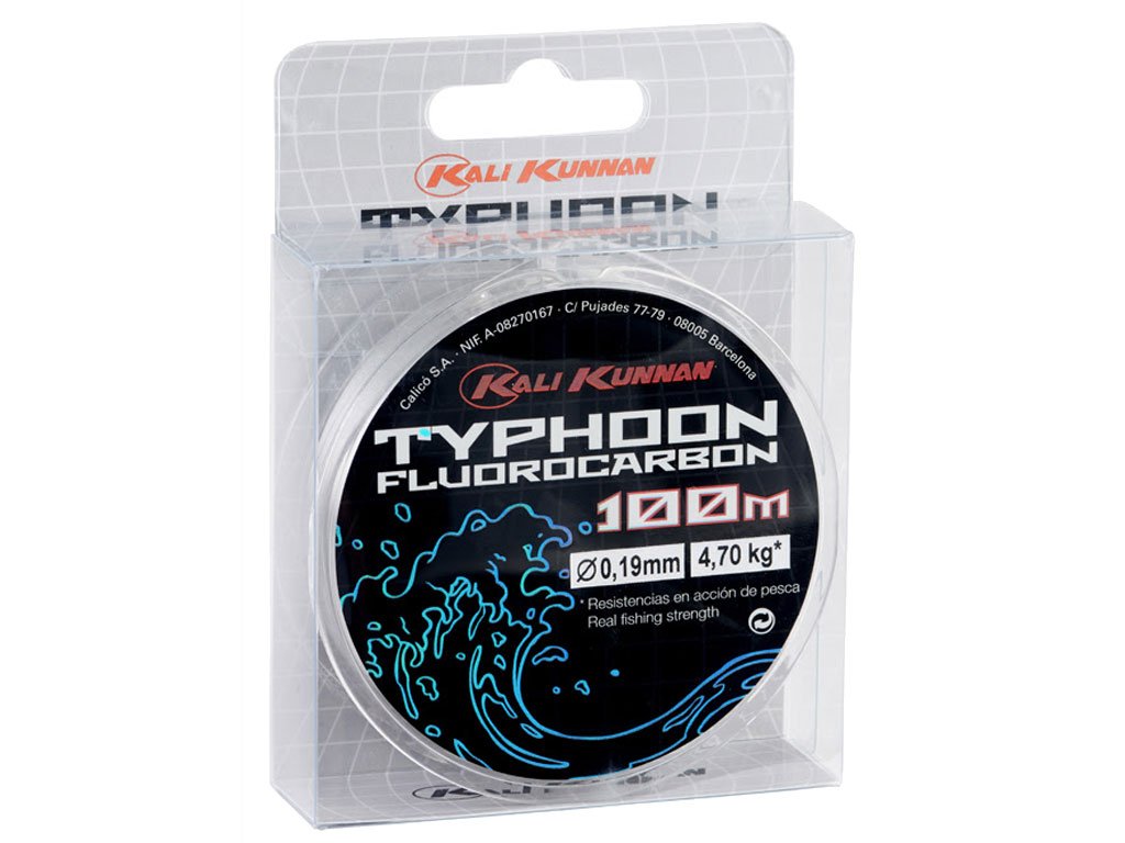 Kali Kunnan Typhoon Fluorocarbon 100m, 0.32mm