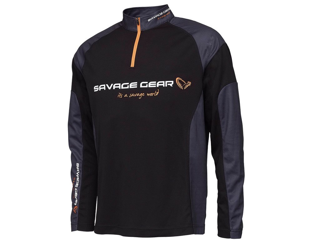 Savage Gear Tournament Gear Shirt Black XL
