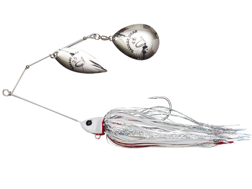 Savage Gear Da Bush Spinnerbait 16cm, 32g S Yellow White Silver