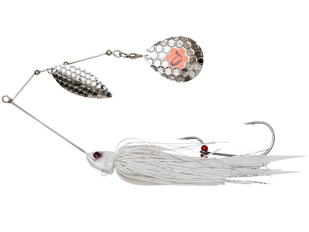 Savage Gear Da Bush Spinnerbait 14cm, 21g S White Silver