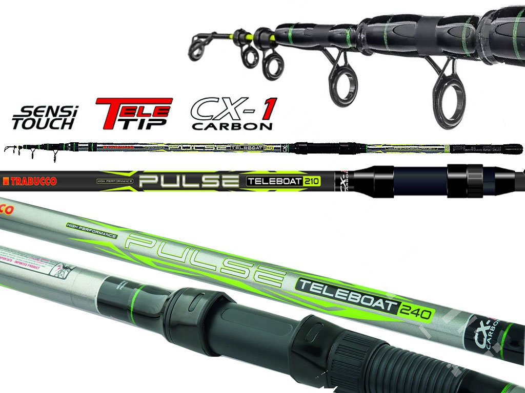 Trabucco Pulse Teleboat 2.70m, 150g