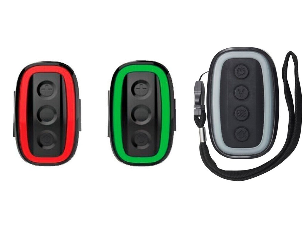 DAM MadCat Topcat Alarm Set 2+1 Red Green