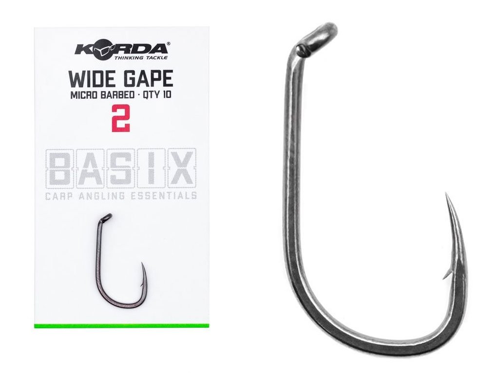 Korda Basix Wide Gape Barbed 2