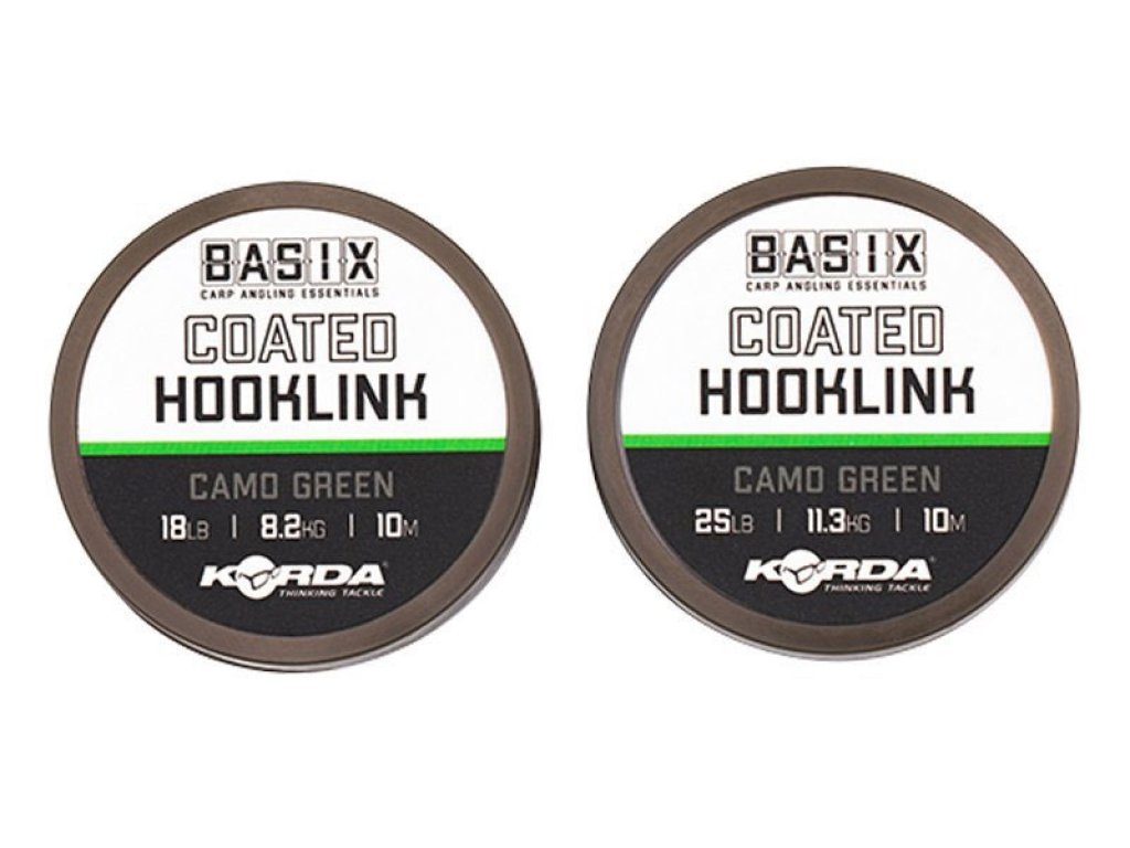 Korda Basix Coated Hooklink 10m, 18lb