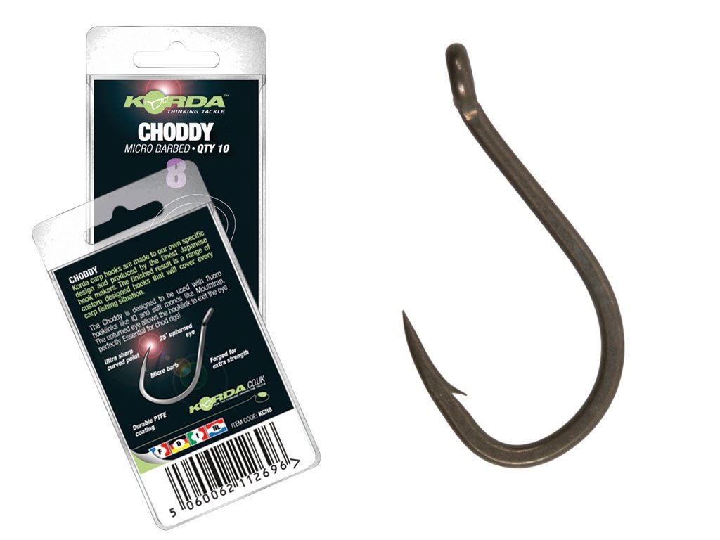 Korda Choddy Micro Barbed 6, 10pcs