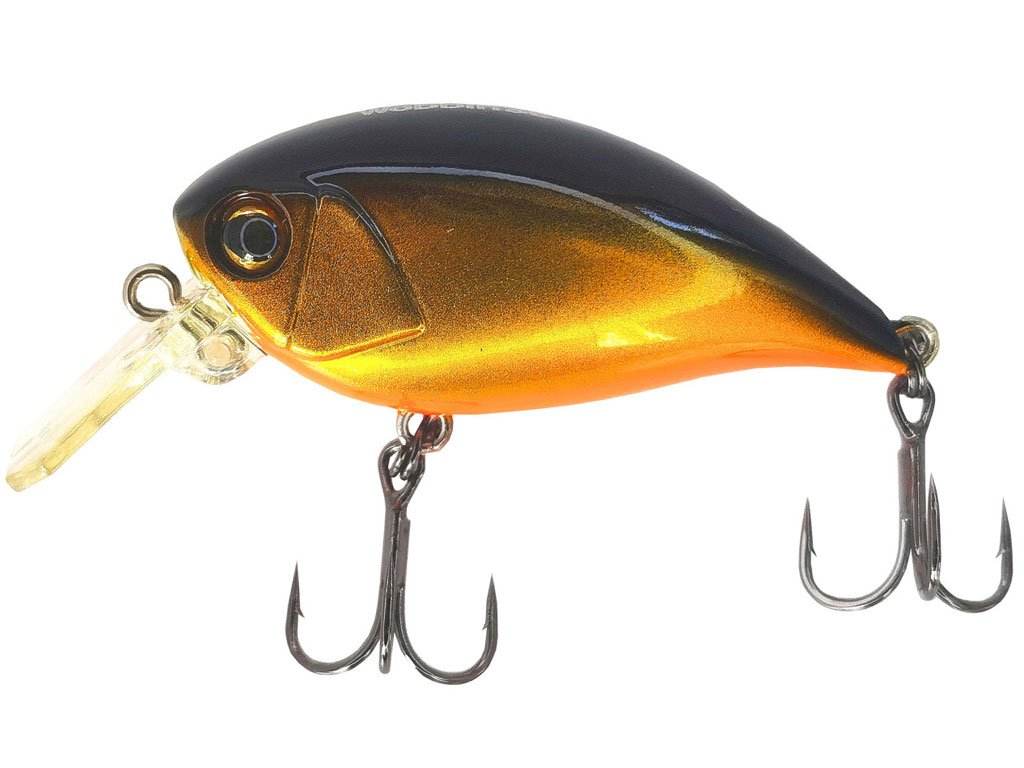 Owner Shallow Runner TWO-38SRF 38mm, 3.5g 0001 Gold & Black