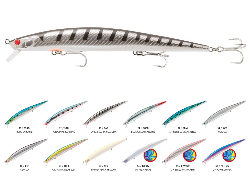 Rapture Supertide Ace SL 14cm, 16g UV Neo Pearl