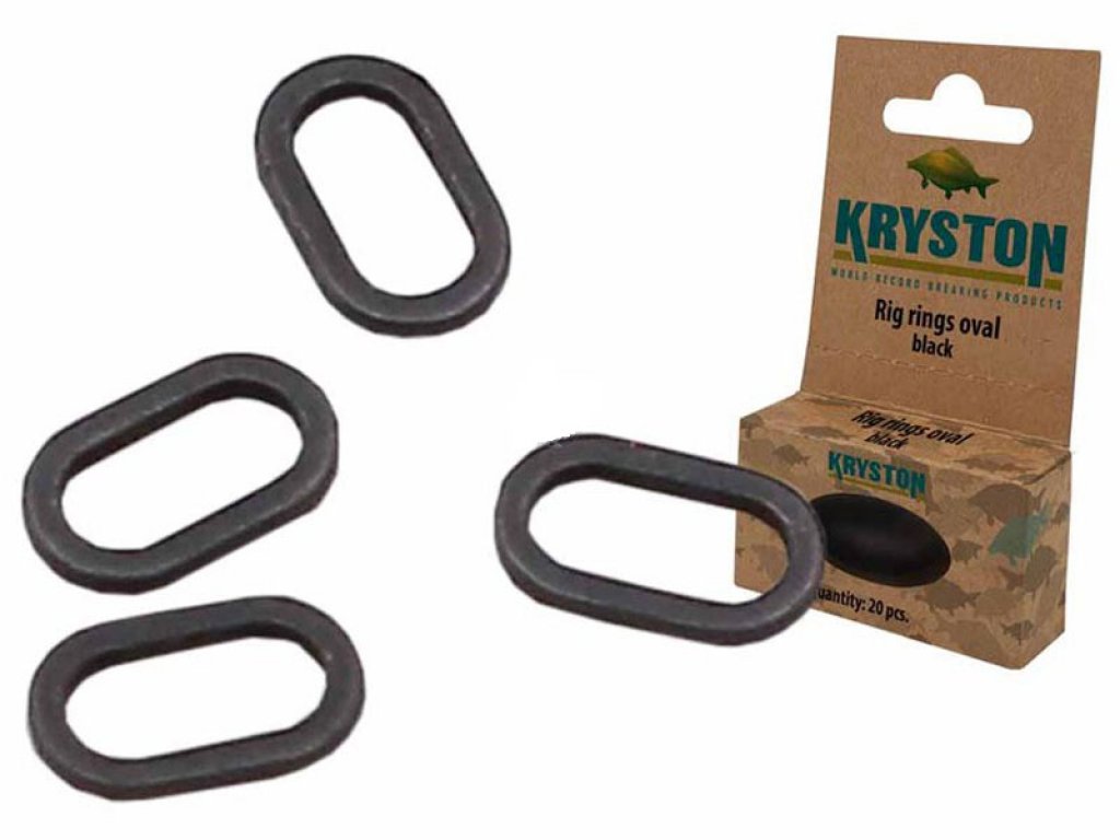 Kryston Rig Rings Oval Black