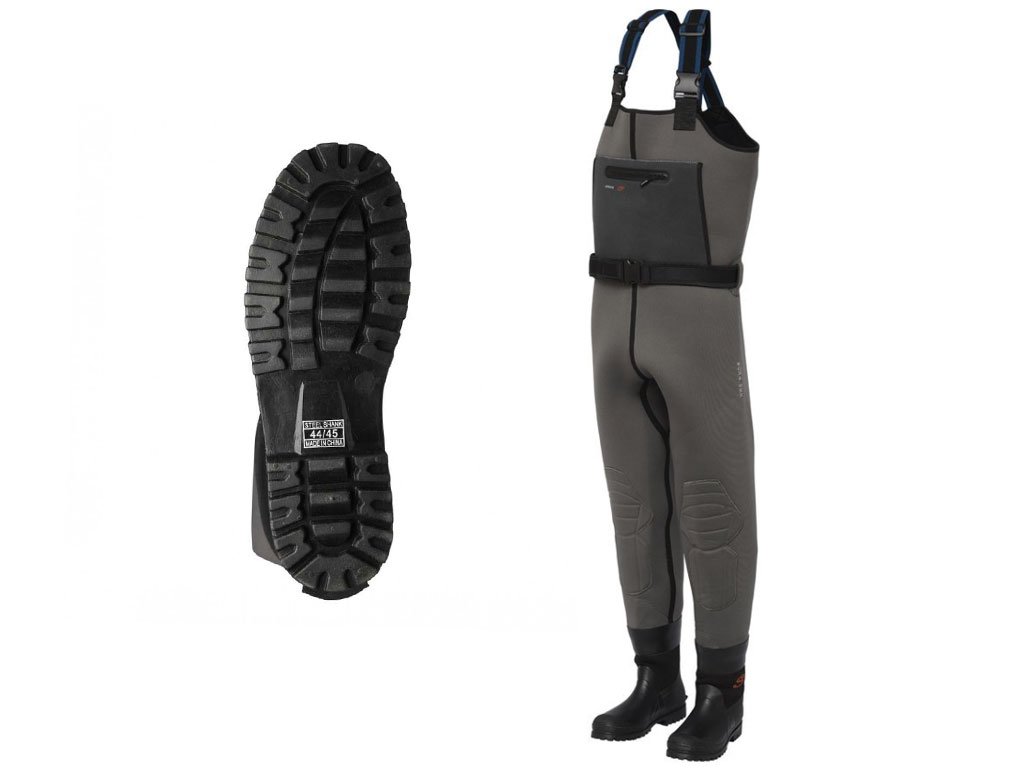 Scierra Helmsdale Neo Chest Bootfoot Cleated Grey/Blue XXL 46/47