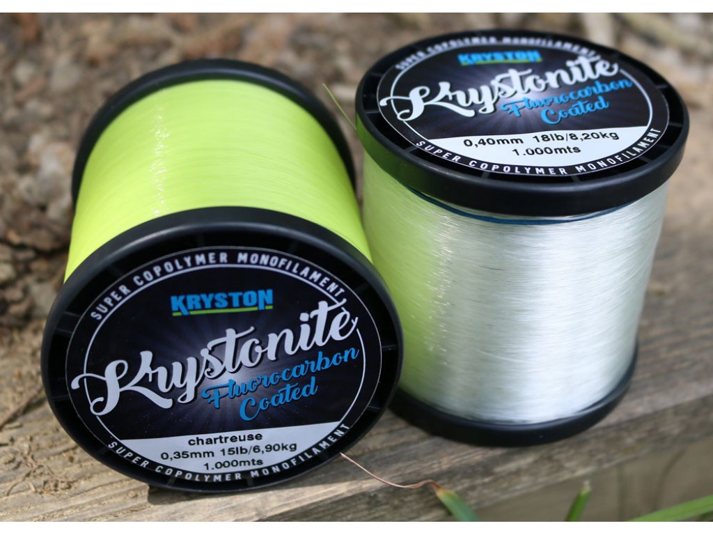 Kryston Super Copolymer Mono Chartreuse 1000m, 0.28mm, 10lb