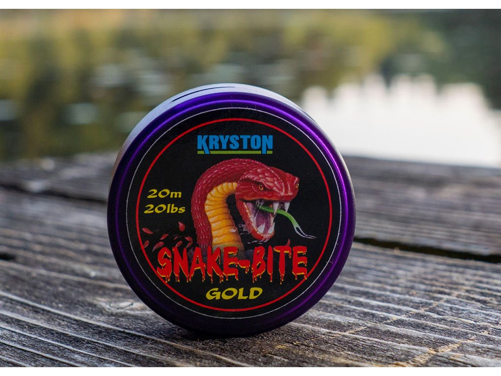 Kryston Snakebite Coated Hooklink Camou 20m, 30lb