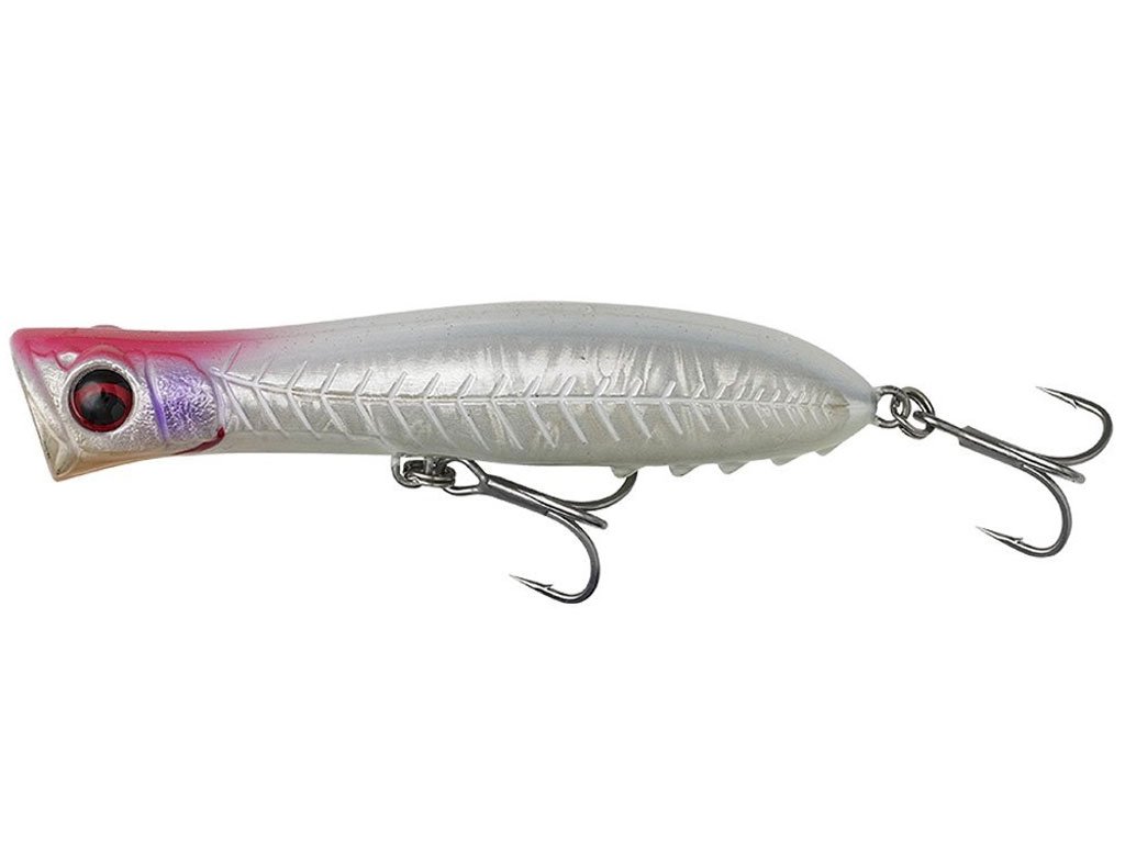 Savage Gear Gravity Popper 13cm, 40g F White Glow