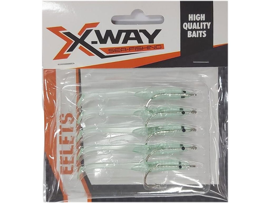 Kali Kunnan X-Way Eelet 60mm, 5pcs Fosfor