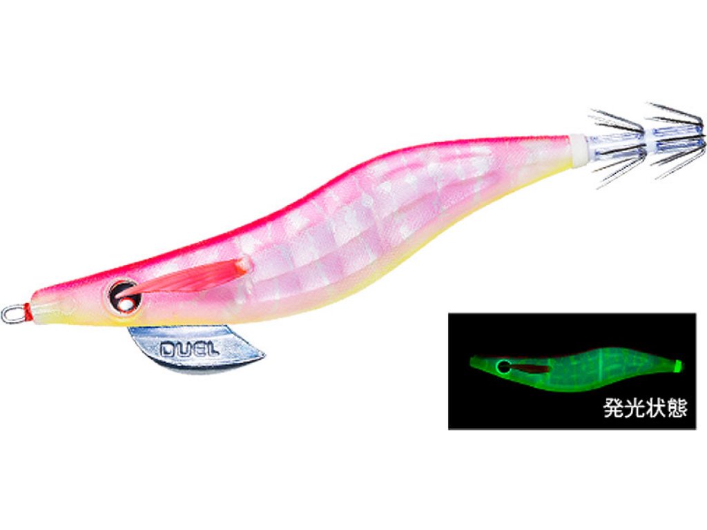 Duel Hardcore Squid Jig LQ Lens Egi 3.5 GLBI