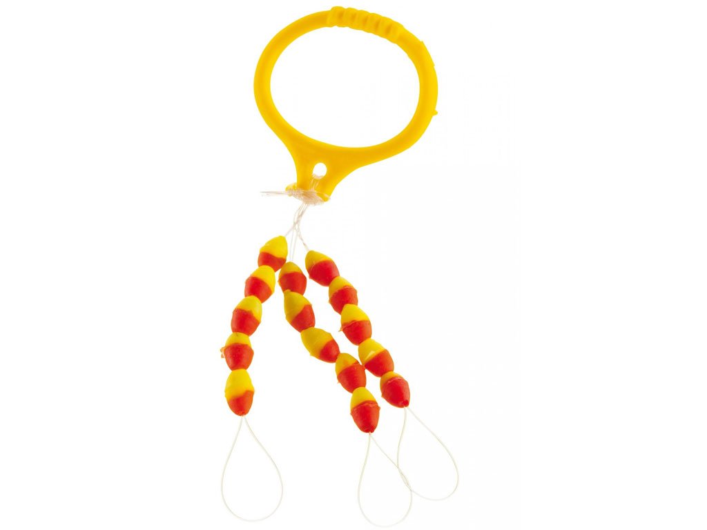 Cormoran Silicone Stopper Red/Yellow L 15pcs
