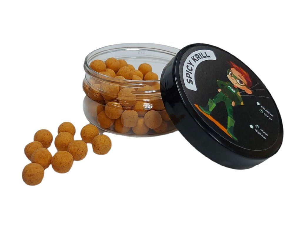 Boilie Academy Pop Up 10mm Spicy Krill
