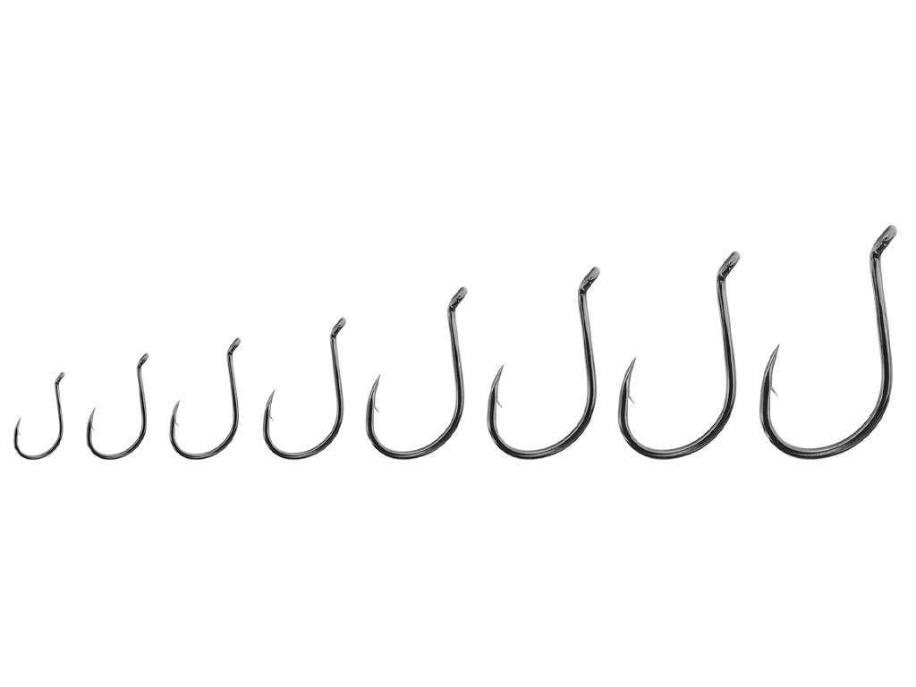 Tubertini Hook Black Chrome 5590, 4/0 5pcs