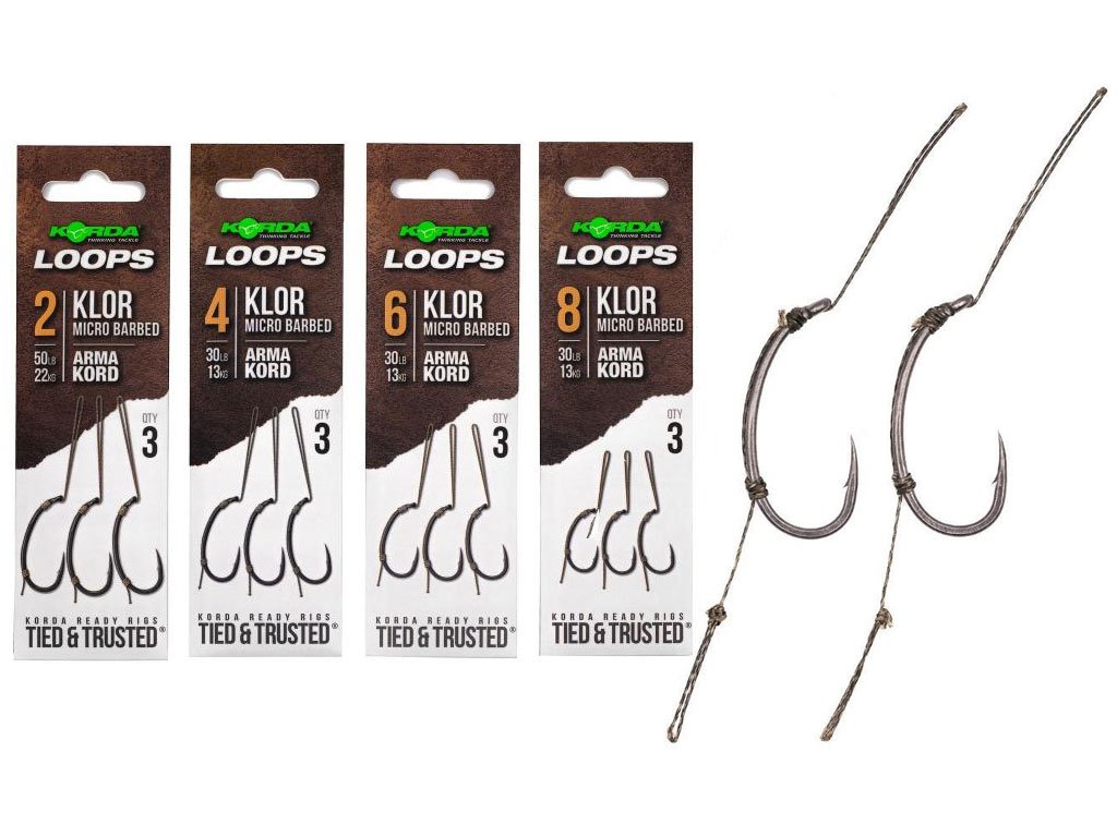 Korda Loop Rigs Klor Micro Barbed 4