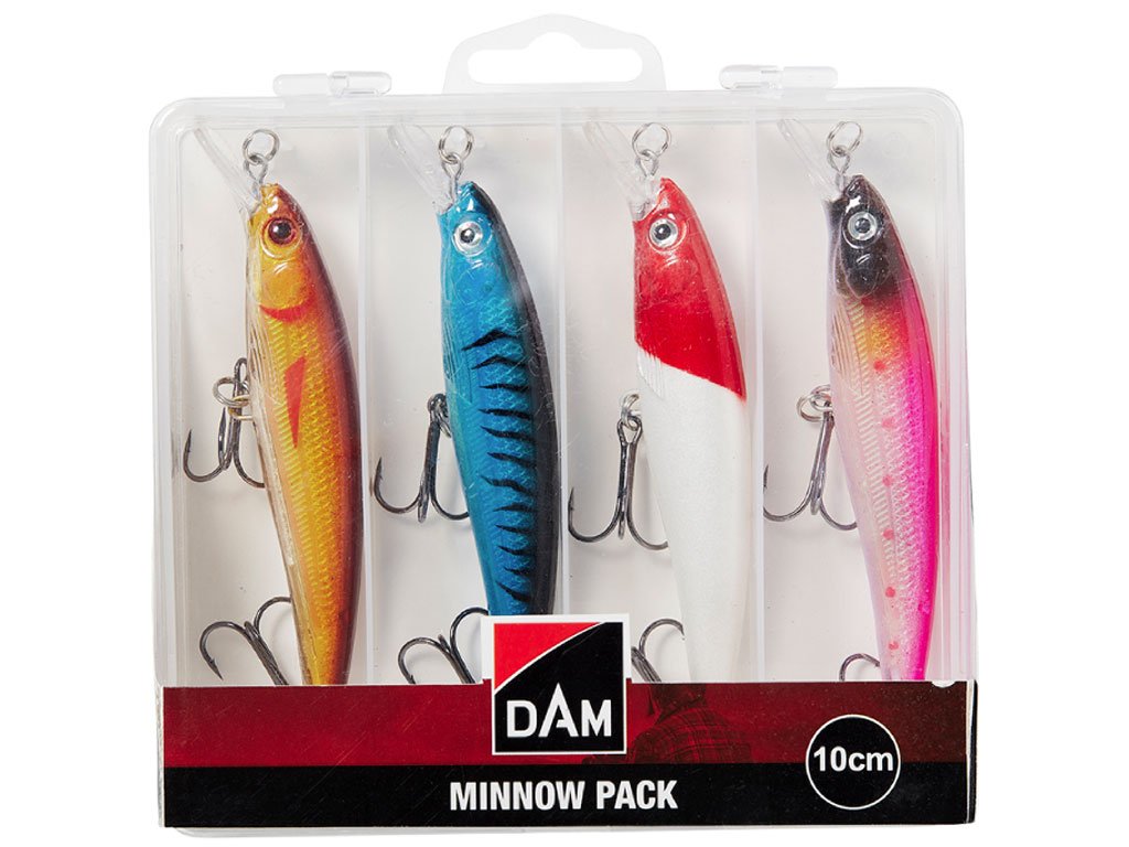 DAM Minnow Pack Inc. Box 10cm, 13g Mixed