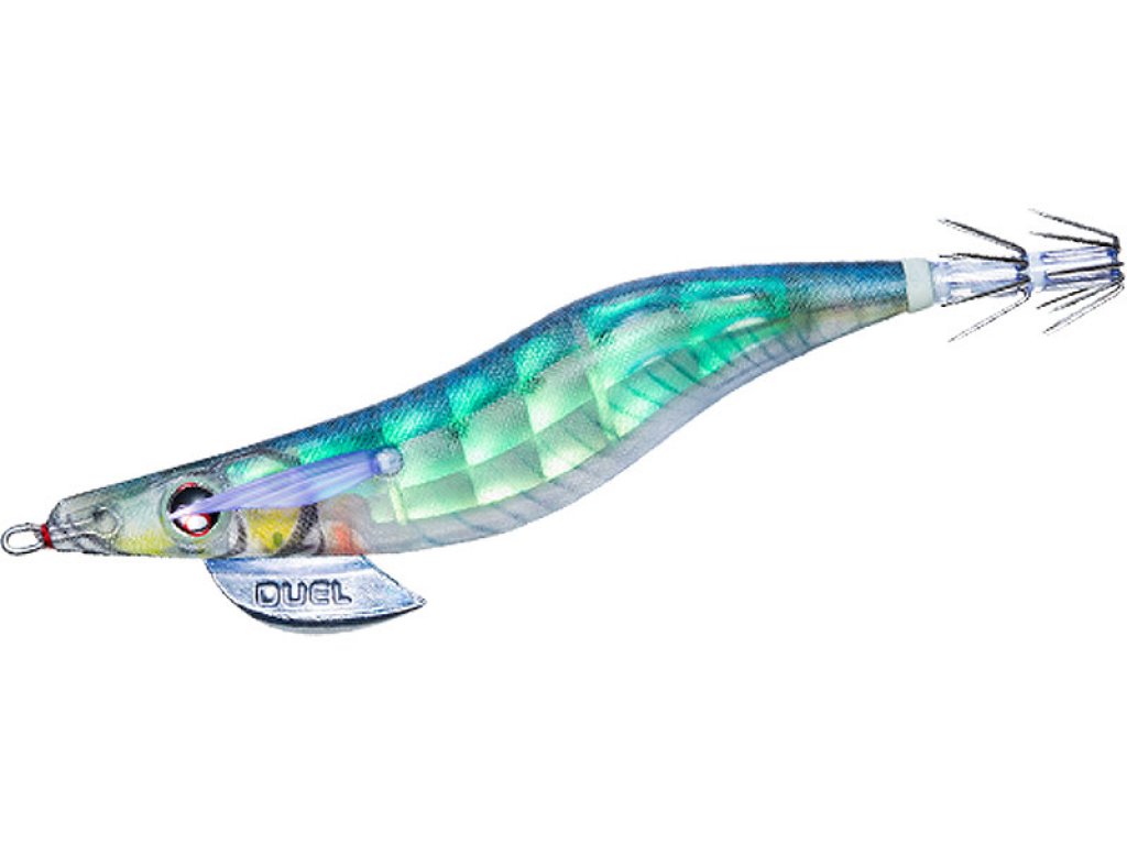 Duel Hardcore Squid Jig LQ Lens Egi 3.0 GOIW