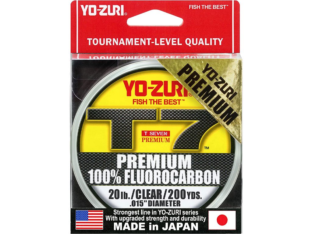 Yo-Zuri T7 Premium 200YDS 10lb, 0.260mm Clear