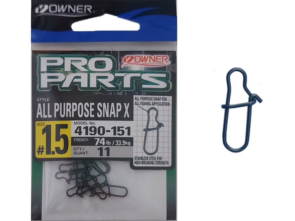 Owner Pro Parts All Purpose X Snap 4190, 1.5