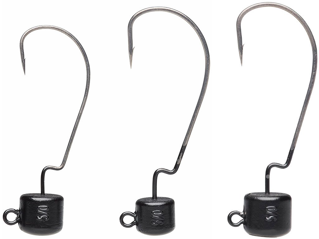 Savage Gear NED EWG JigHead 3/0, 10g, 3pcs Matt Black