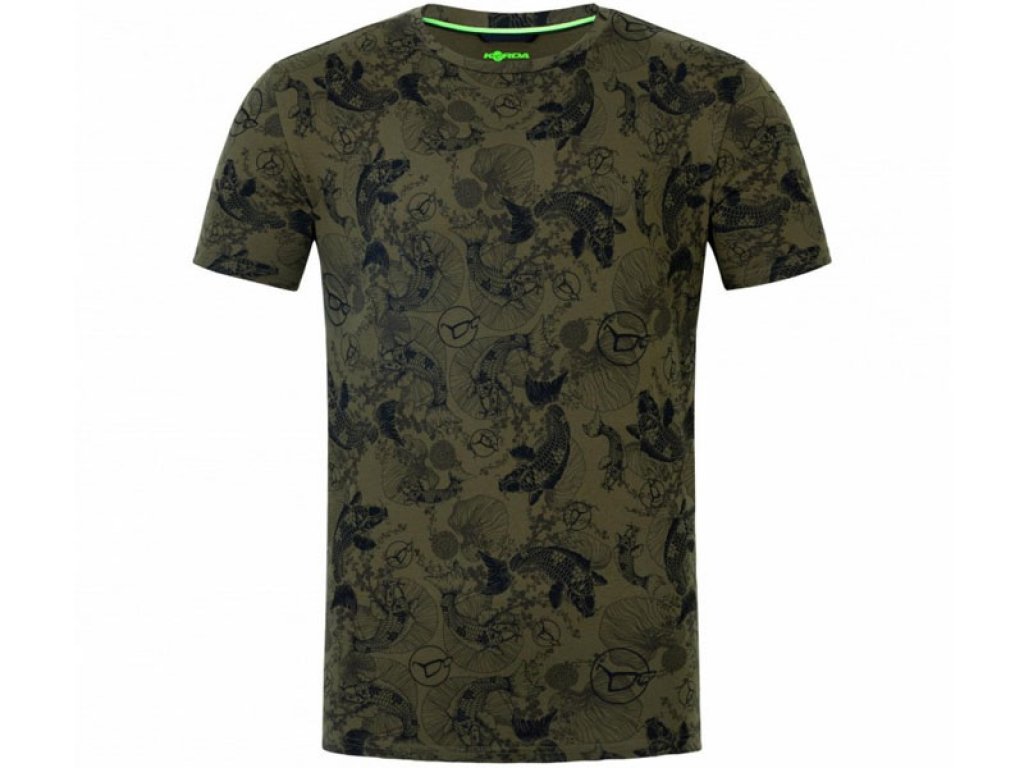 Korda LE Koi T-Shirt Olive XXL